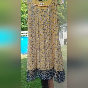 Max studio sleeveless summer dress SZ.XS NWT